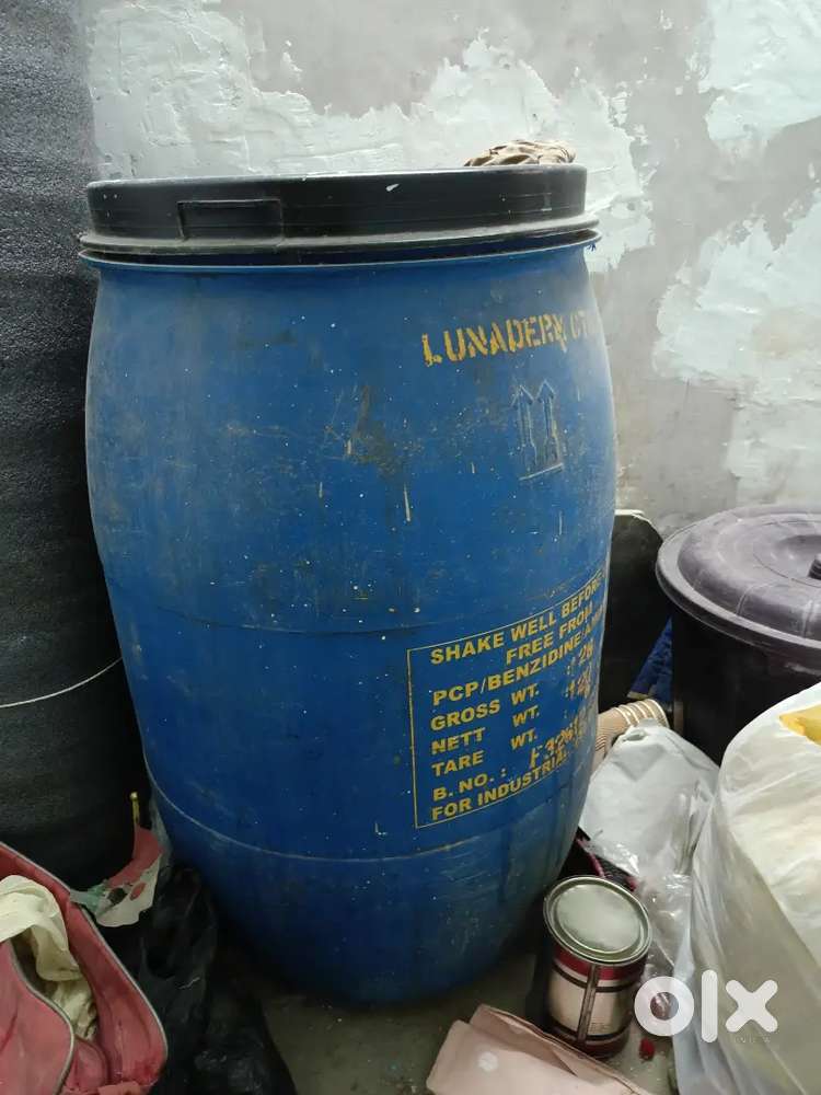 Blue drum 250 ltr