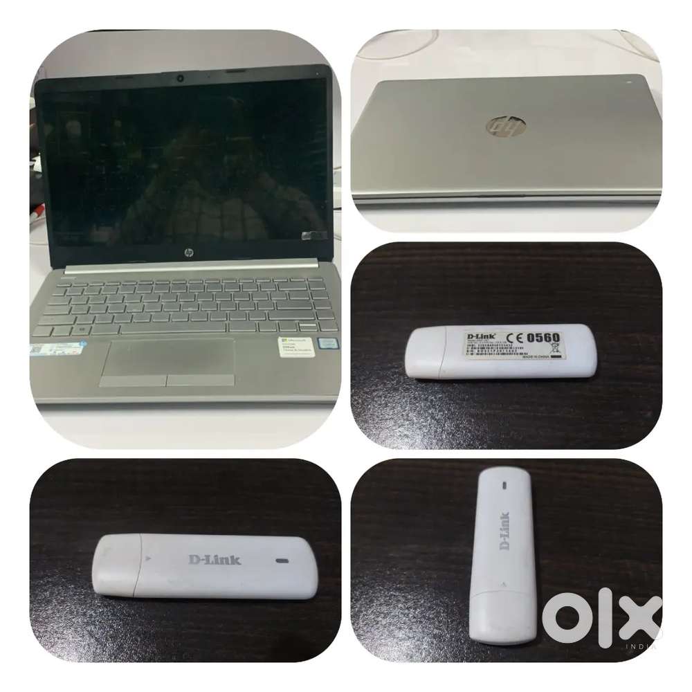 JP laptop Intel core i3 , 7th generation & Dongle( D-Link ) .