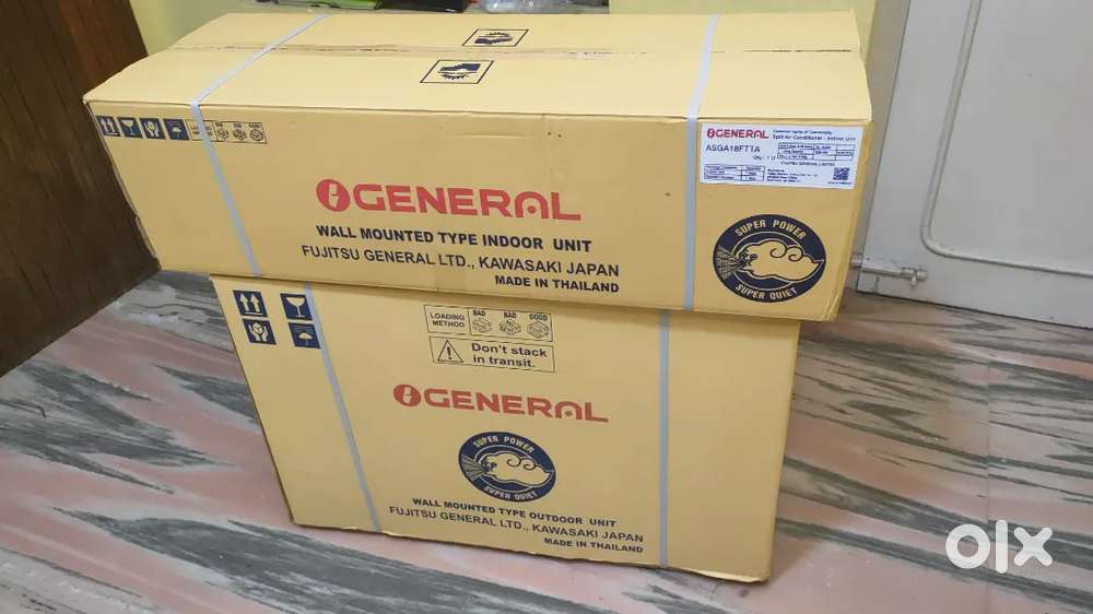 OGENERAL 1.5 ton 5star rating brand new box
