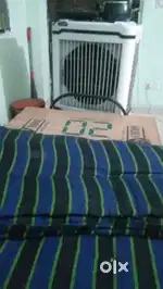 Folding bed, mattress, prestige induction accessories, cooler