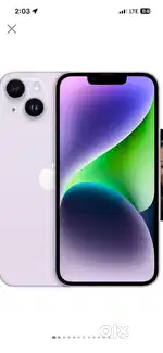 Iphone 14 purpule 128 GB 82%battry