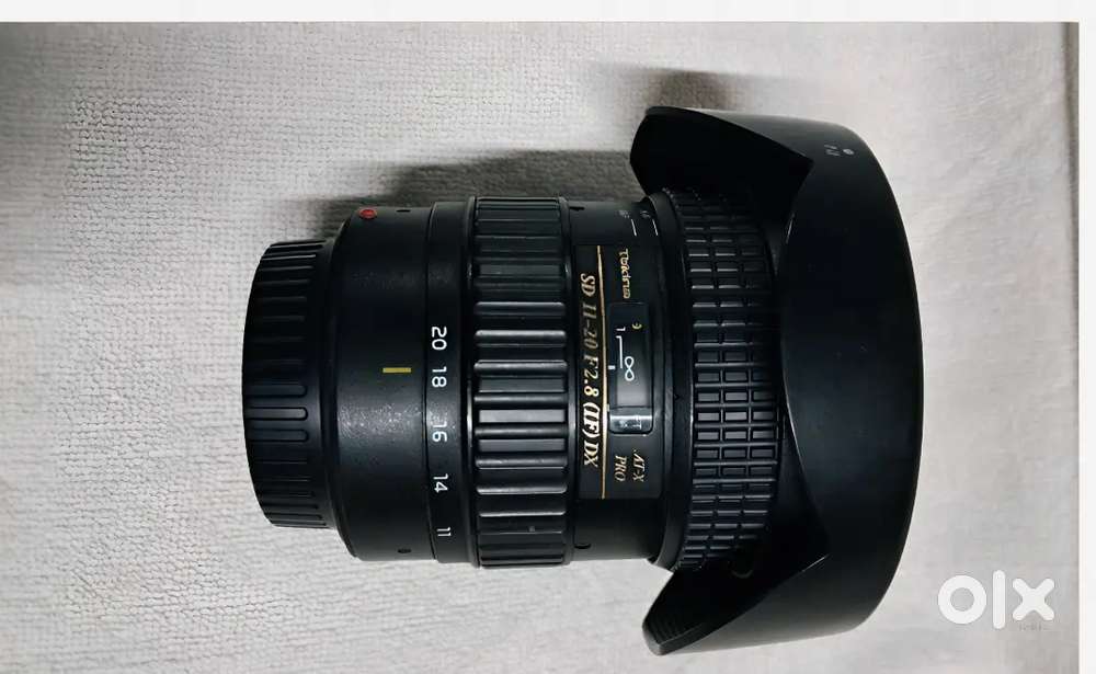 Tokina 11-20 mm 2.8 ef mount lens for canon