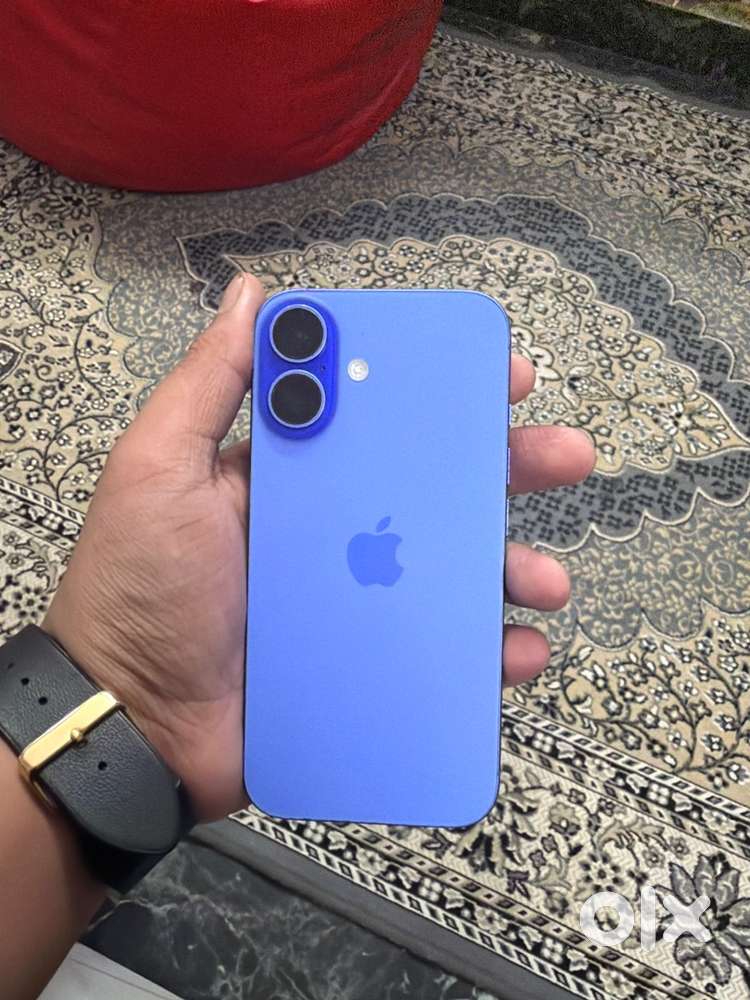 Iphone 16 blue colour 128 gb