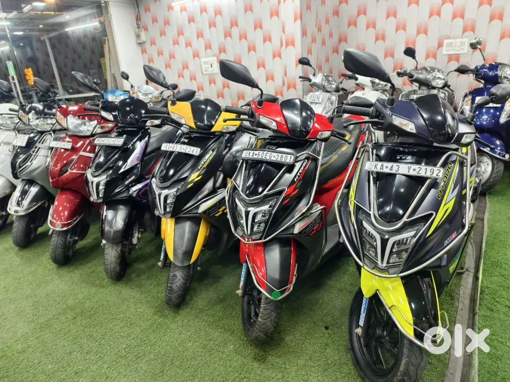 Down payment :- 20000 Tvs ntorq 125cc available in best price Emi/lone