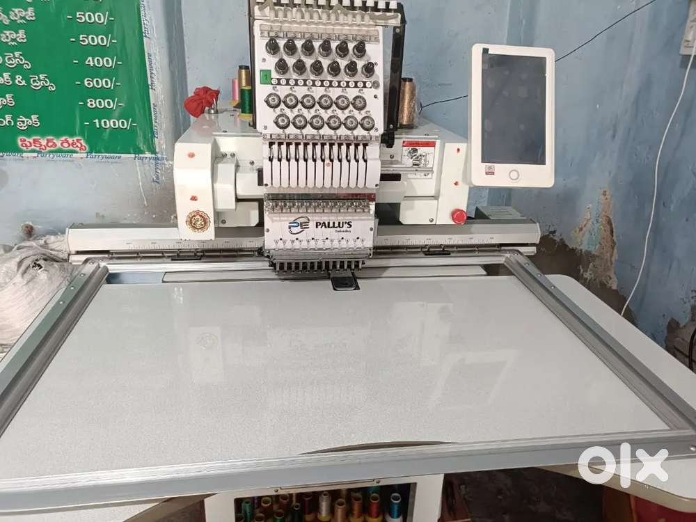 All new & second s computer embroidery machine s