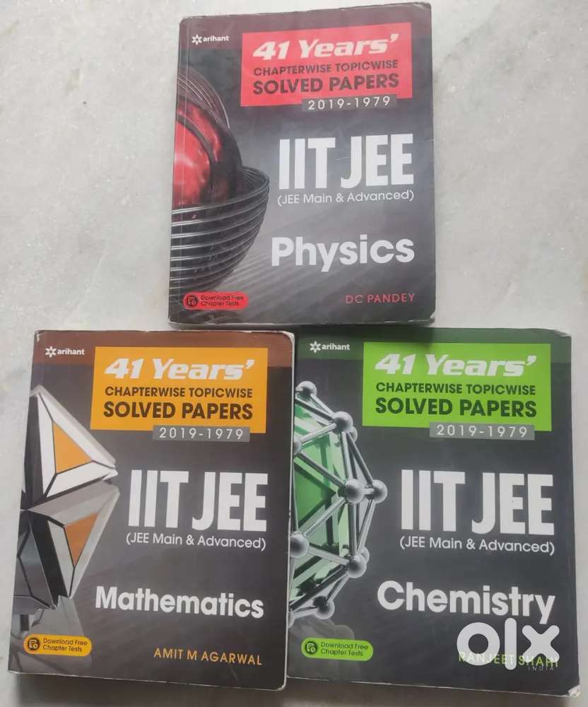 Arihant 41 Years' Chapterwise JEE Main PYQs (P+C+M)