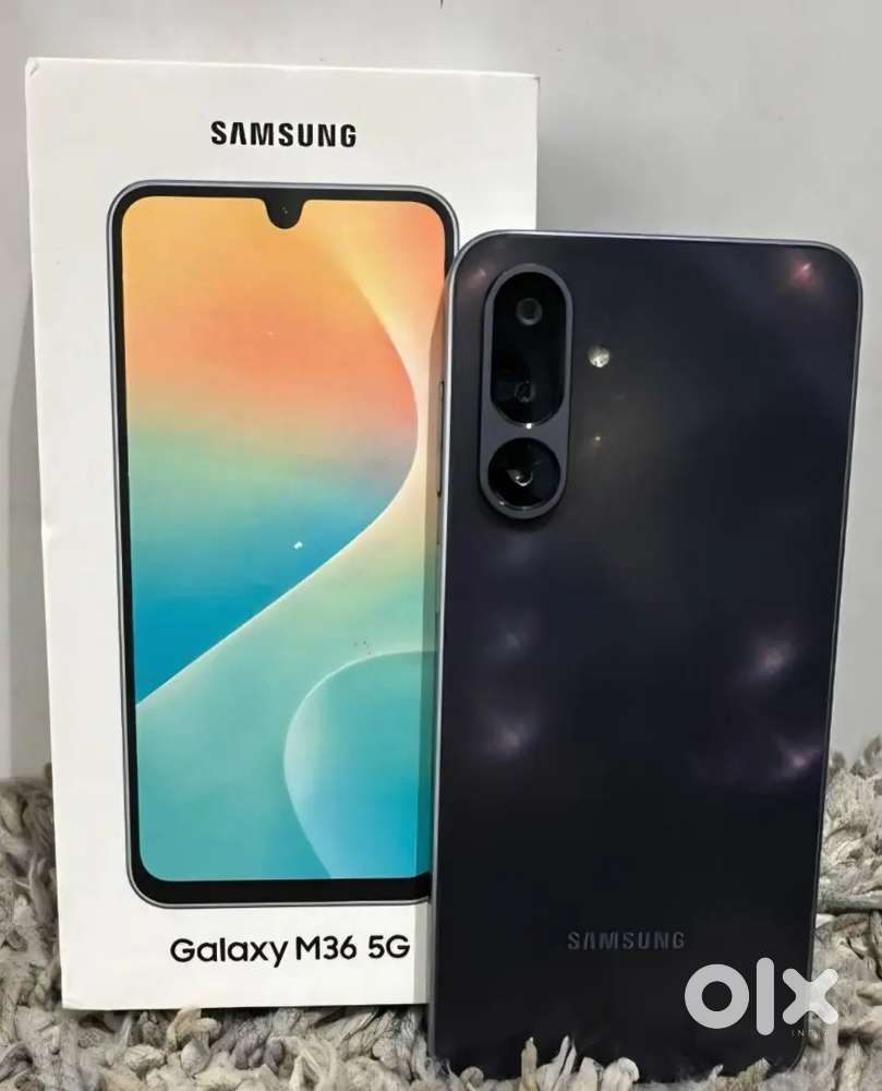Samsung m36 256gb brandnew warranty remainig.full box. Samsung m 36