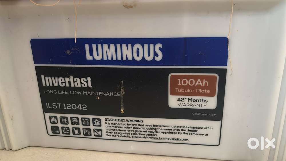 100mh luminous battery
