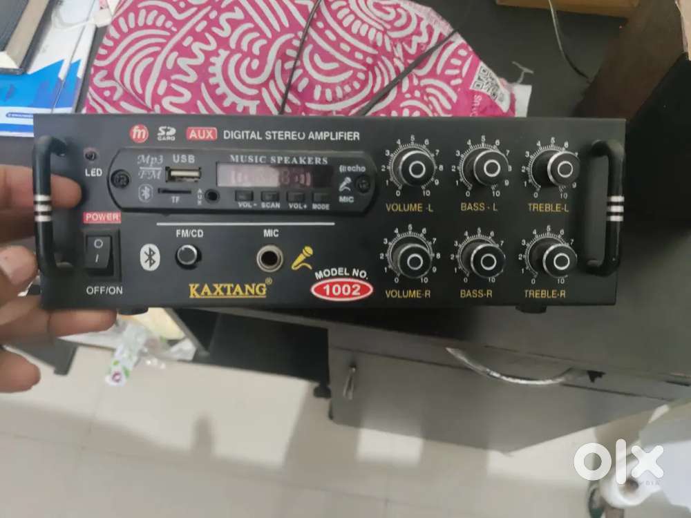 KAXTANG NEW SERIES DJ remix Amplifier Modify chasis Bluetooth