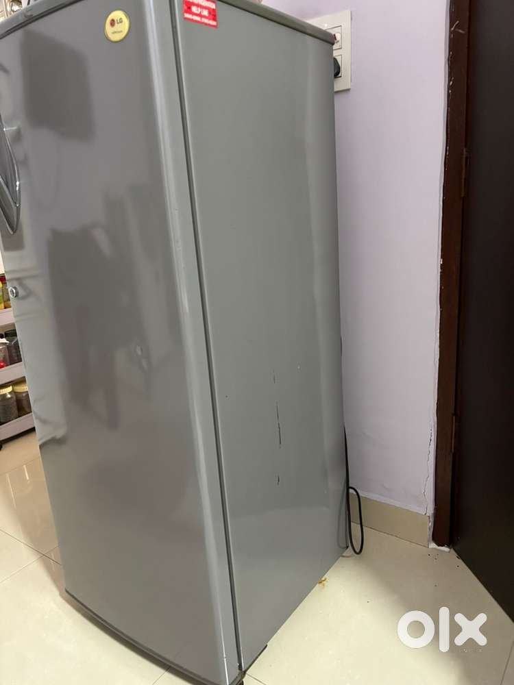 LG 180L Single Door Fridge – Excellent Condition  Steel Grey