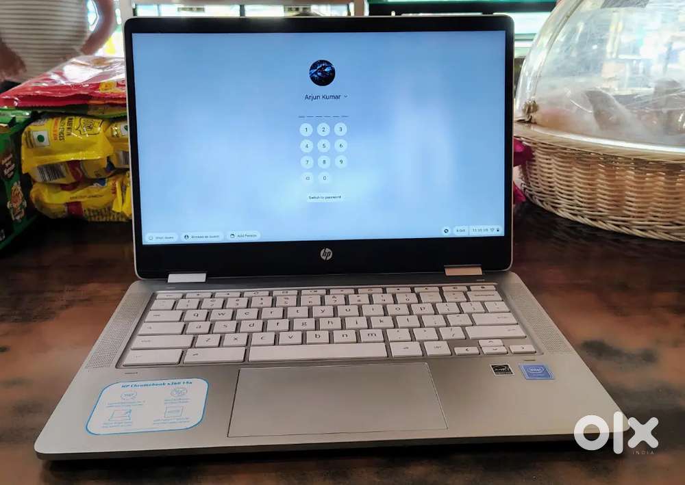 HP Chrombook 360 convertible