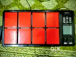 SPD 30 OCTAPAD BLACK WITH ADAPTOR AND STAND
