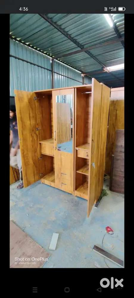 Brand New Wooden 3 door Almirah direct from factory