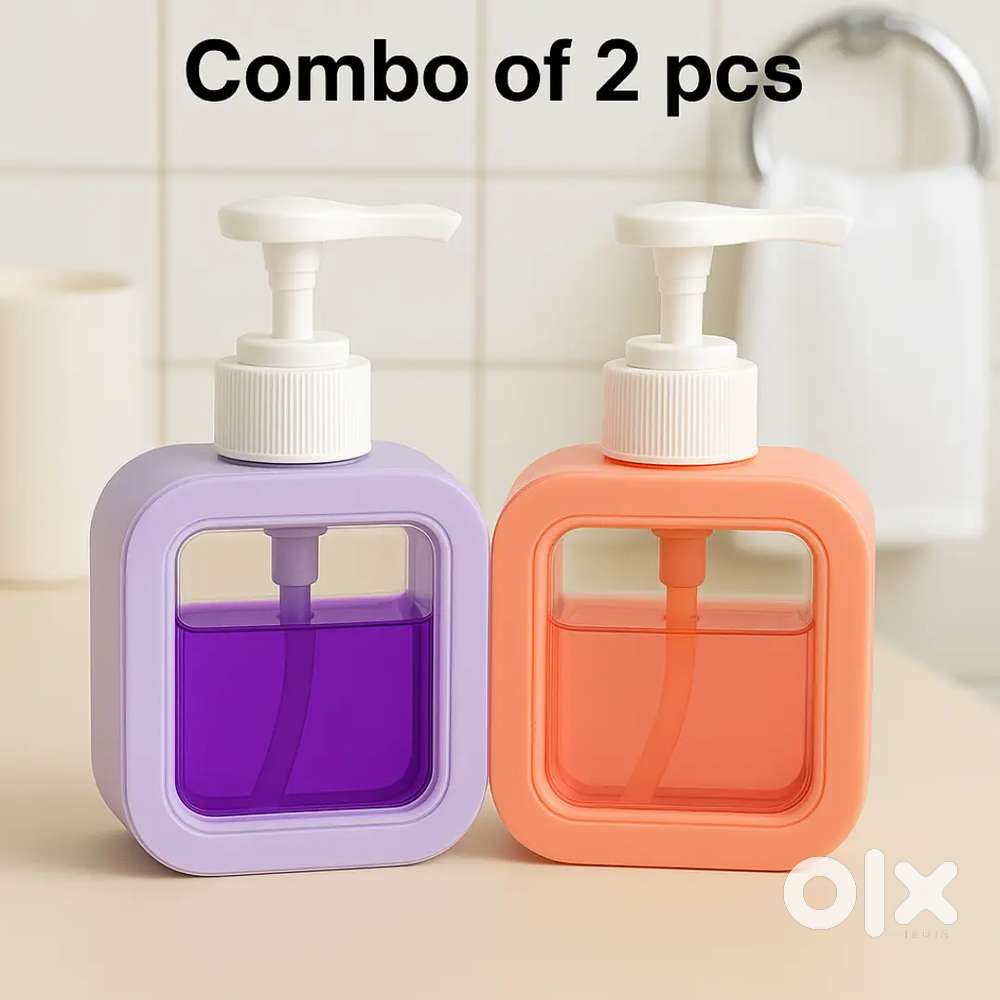 Yuvelo Designer 300ml refillable liquid soap dispenser with pump