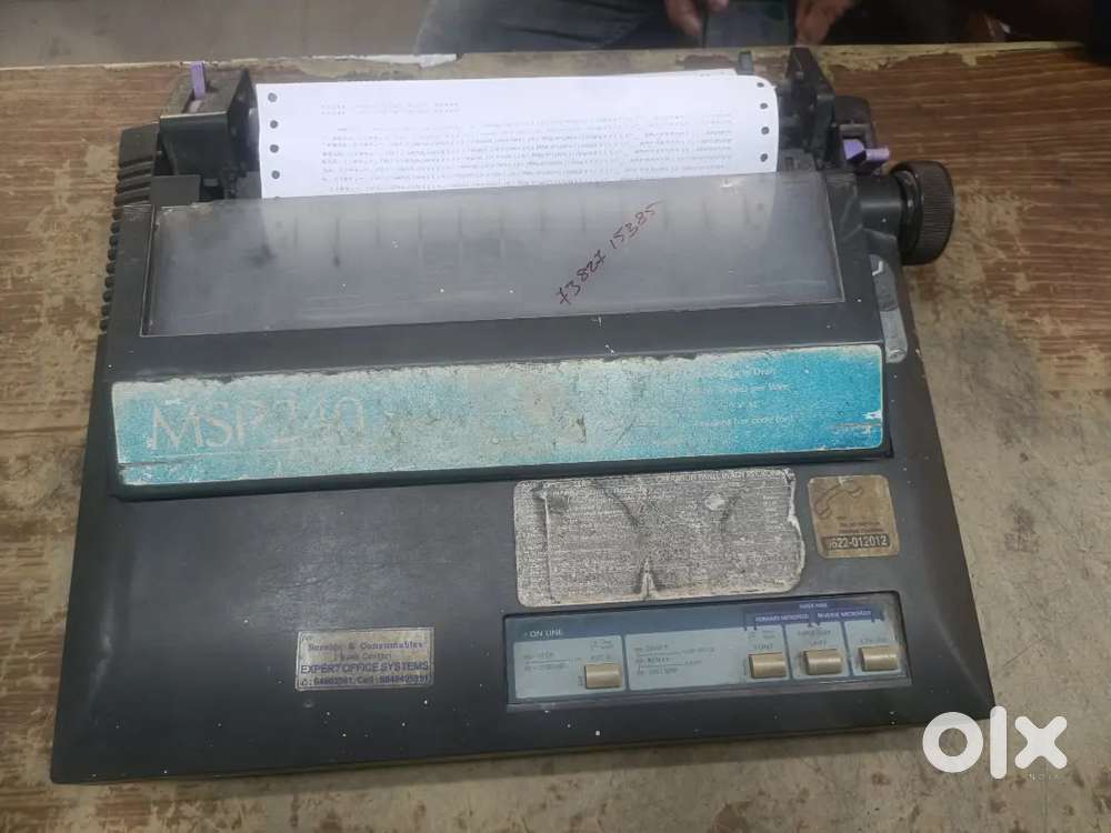 TVs msp240 dot matrix