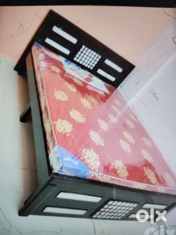 Supreet furniture brand New king size cot without storage