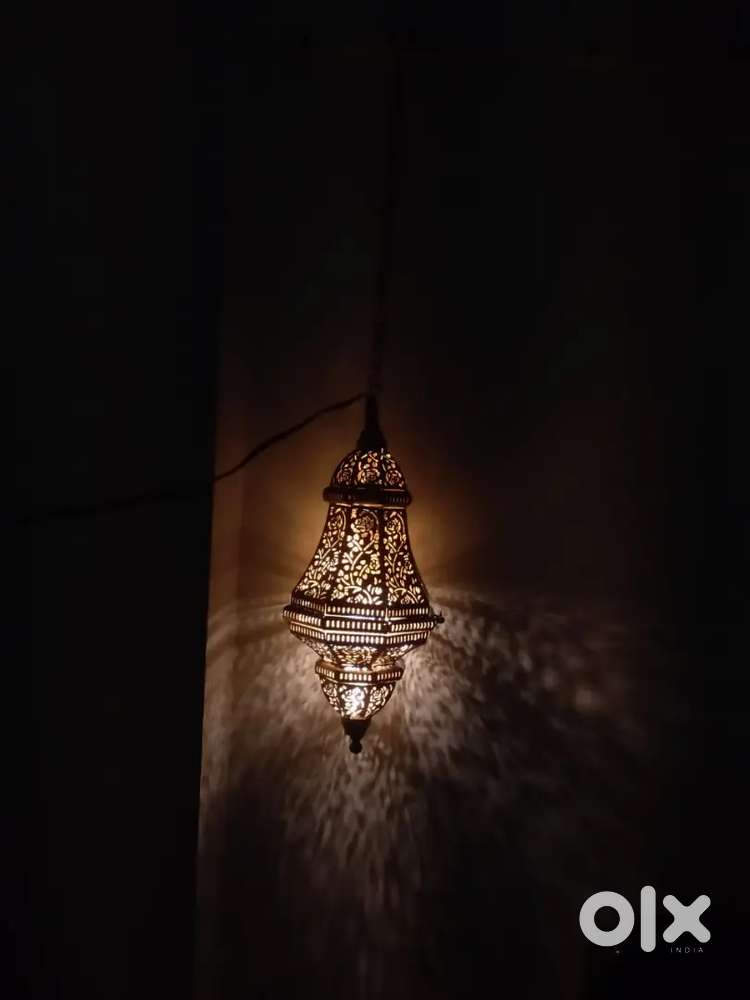 Jaipur cutwork metal hanging light