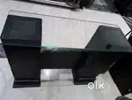 GREEN CONSOLE TABLE
