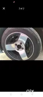 13inch allow wheel with tyre pcd 114