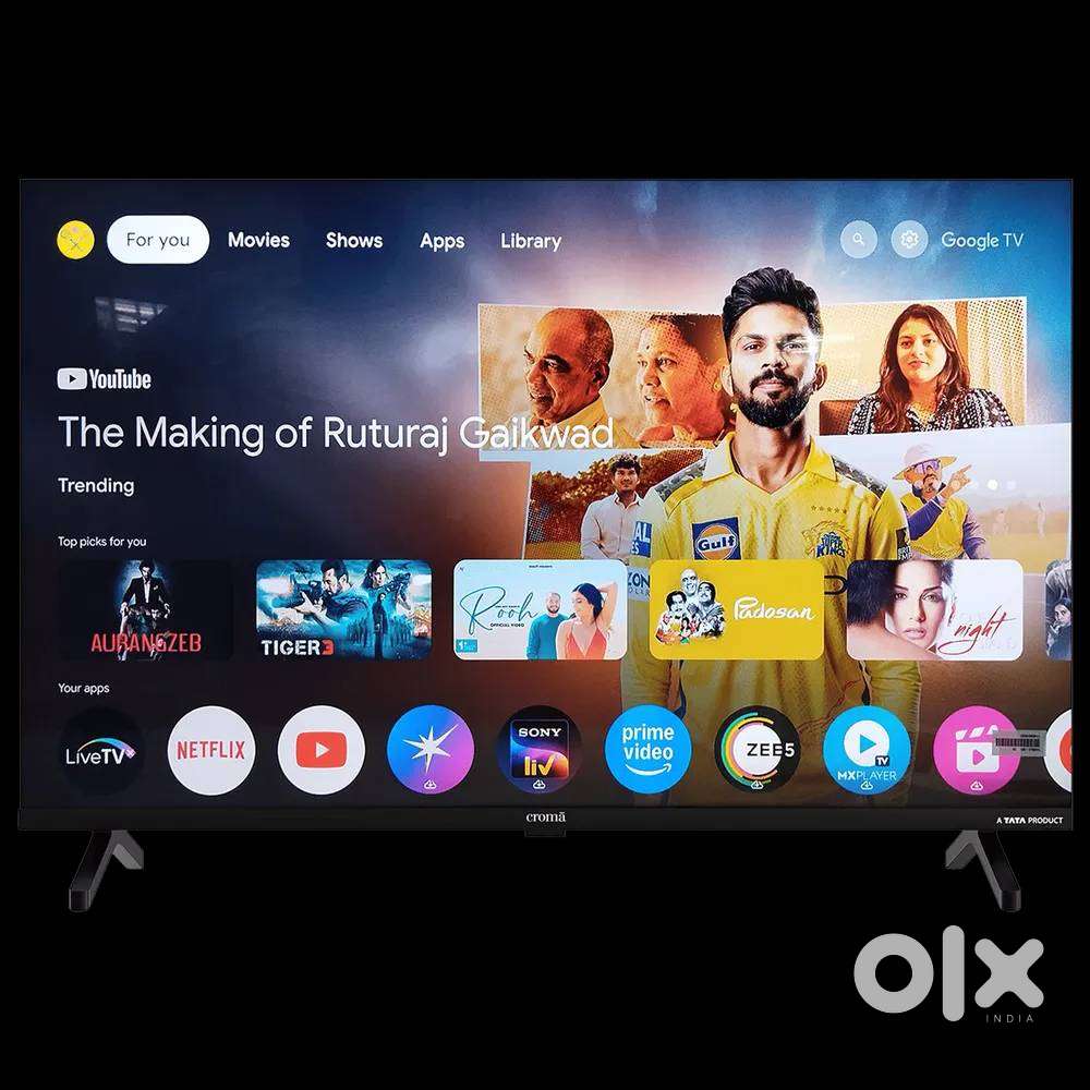 Croma 43 inch 4K Ultra HD LED Google TV –Unused Open Box  Best Deal