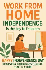 Parttime/workfromhome opportunity -for students&Housewives(Mont .sall.