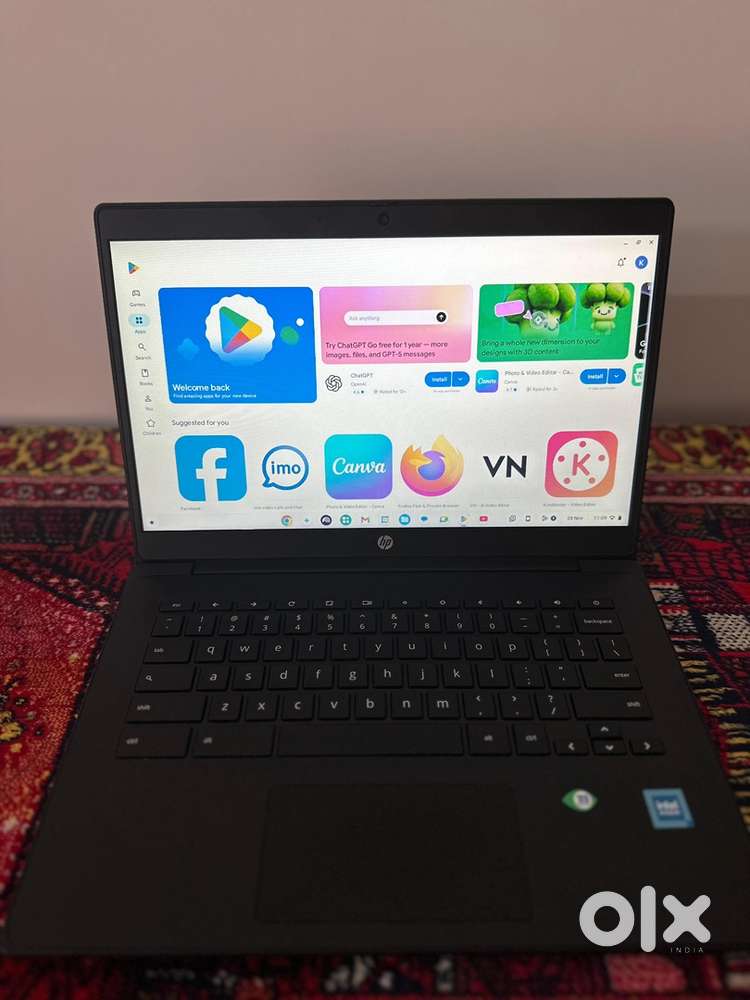 HPCHROME BOOK 14 inch screen