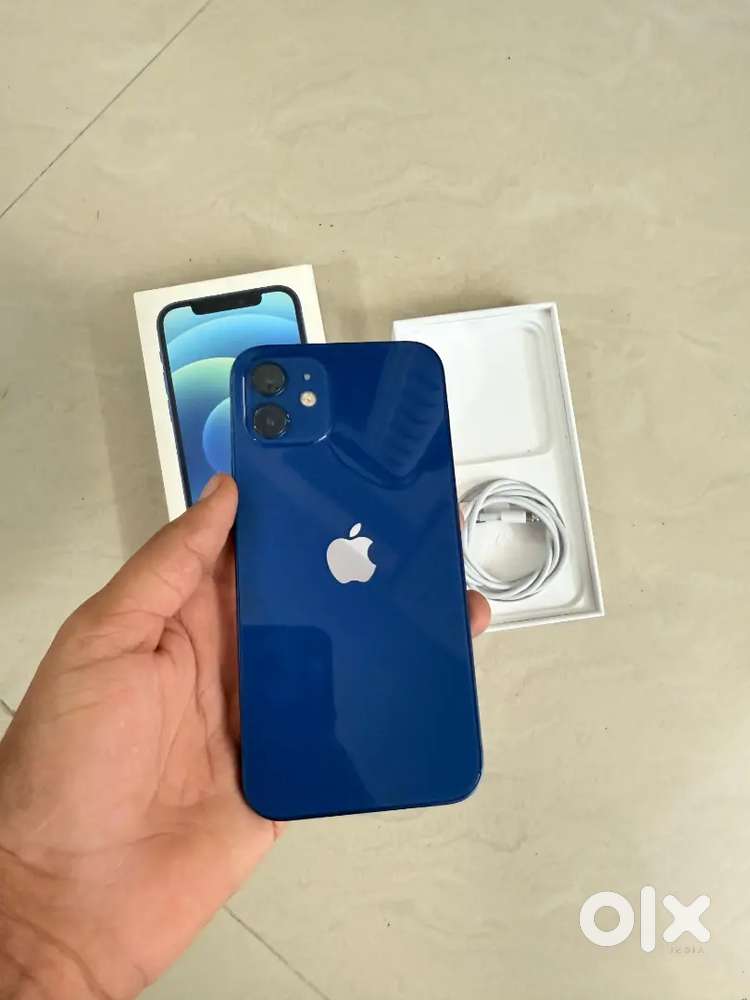 iPhone 12 128 GB with box and cable battery health 79% good condition