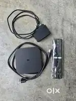 Mi Box 4k Media Streaming Device (Black). Rarely used