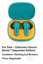 Zebronics buds (Aquaman) Gaming edition