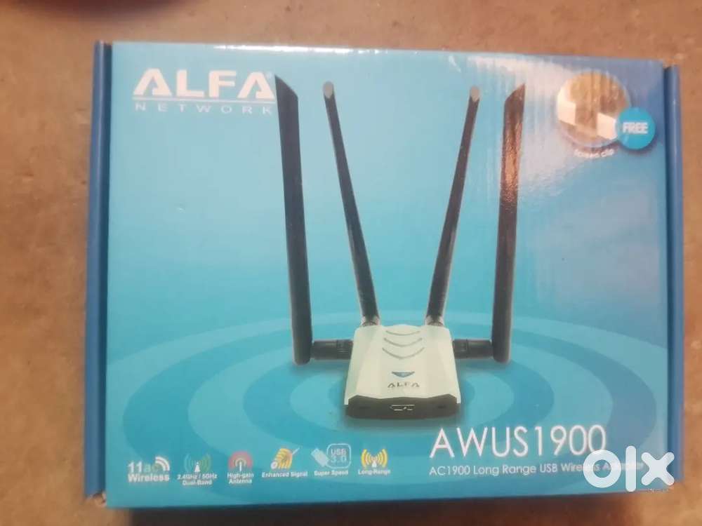 ALFA Network AC1900 Wifi adapter - 1900 Mbps 802. 11ac Long-Range Dual