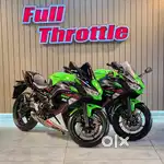 Two kawasaki ninja 650 available at Full Throttle