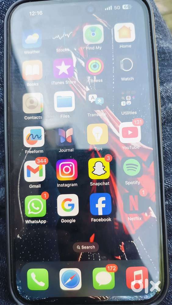 I phone 16 plus exchange bullet bike 100 battery health