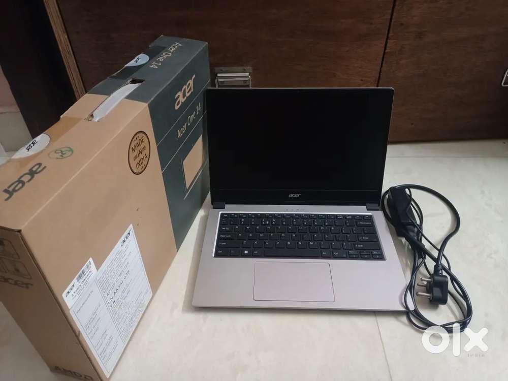 Laptop with charger