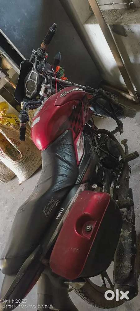 Hero glamour 18000 km running 2021 model