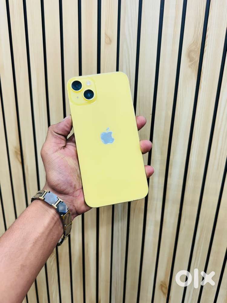 I phone 14 plus 128gb yellow colour