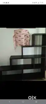 Wooden bookshelf