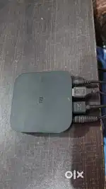 Mi box 4k good condition 32 inch onida tv not working condition