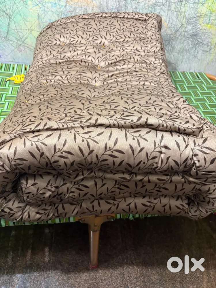 Selling my 1-month-old bed with mattress, bought recently for ₹4,000