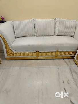 7 seater Royal white sofa set