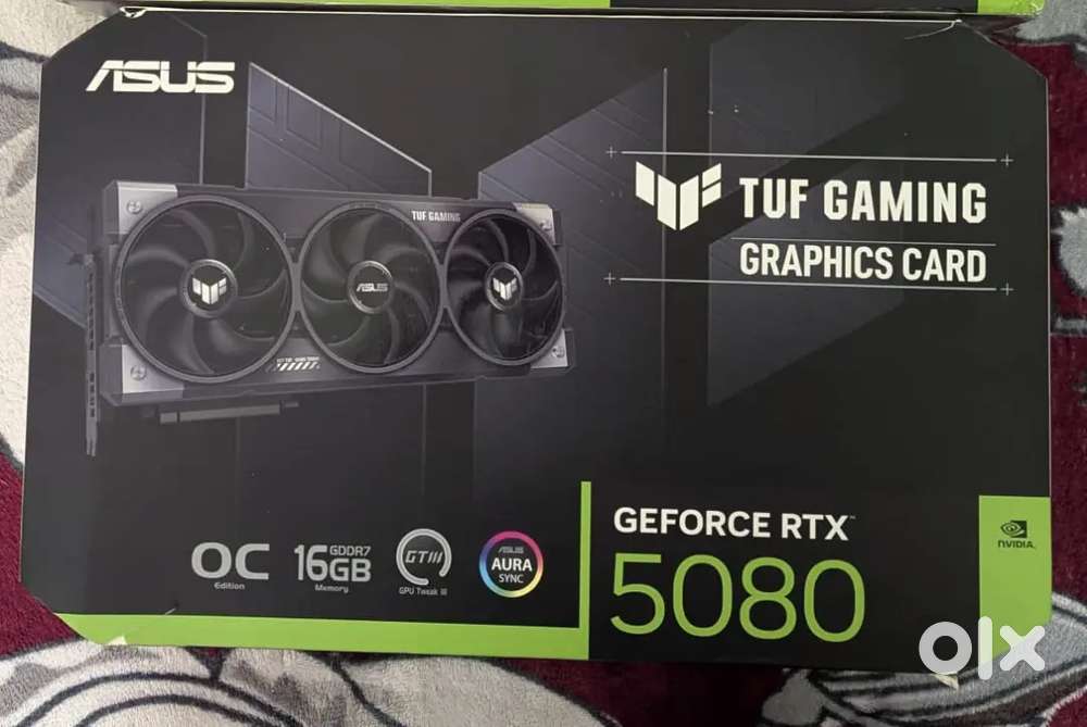 ASUS TUF RTX 5080 16gb Graphic card gpu