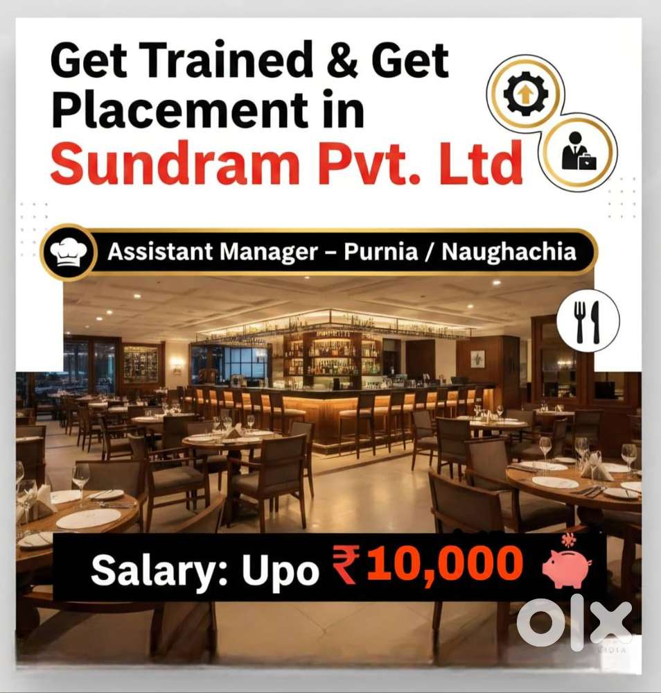 Assistant manager requirements for restaurant