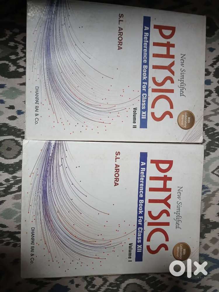 SL ARORA  Class 11 (VOL 1 and 2) AND CLASS 12 (VOL 1 and 2)