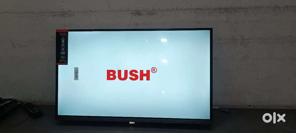 Bush brand New LED TV frameless. dabba pack 4K quality