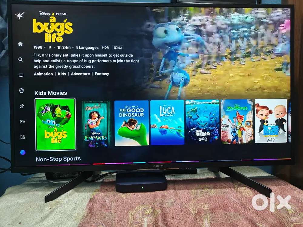 Sony bravia 43 inch smart tv very lite use good condition