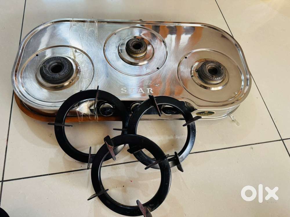 3-burner gas stove