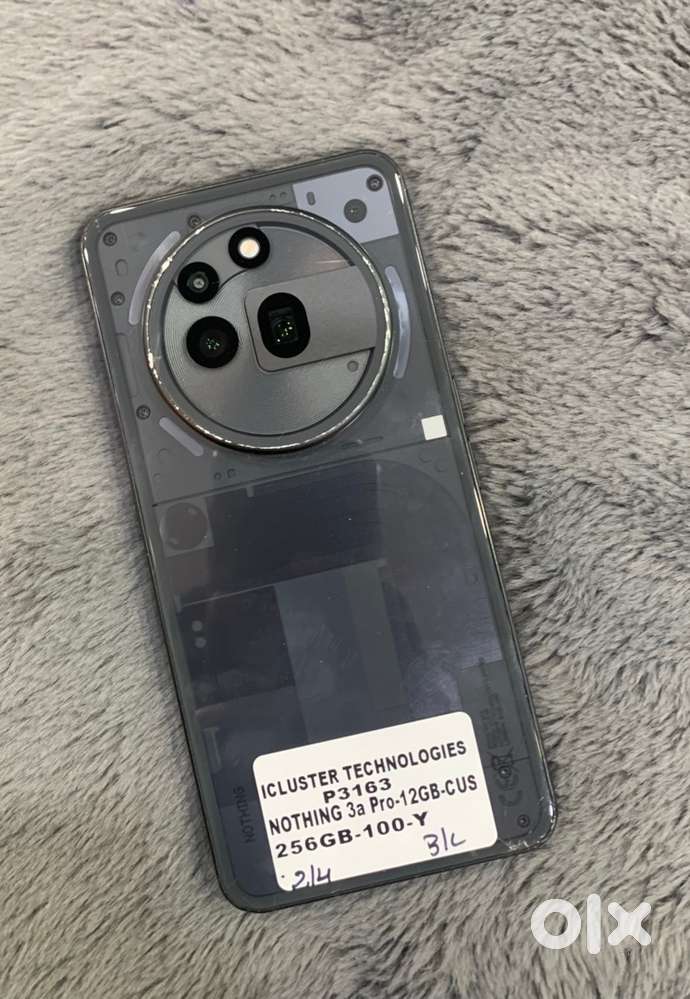 Nothing 3A Pro - 5g connective - 12gb - 256gb - with bill & box
