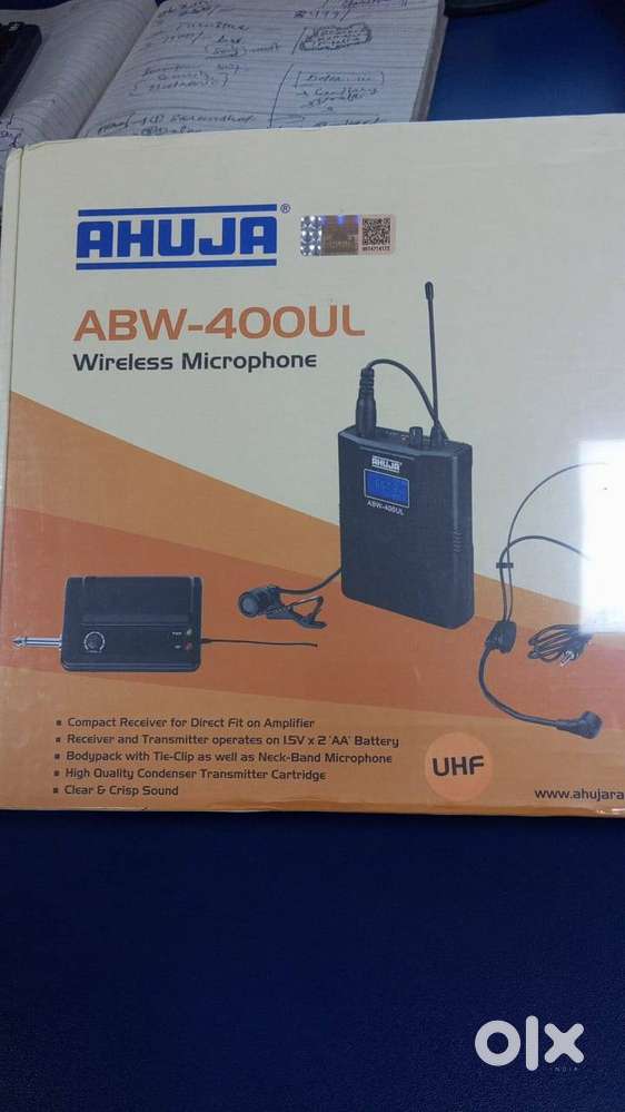 Ahuja Abw-400ul Uhf Microphone