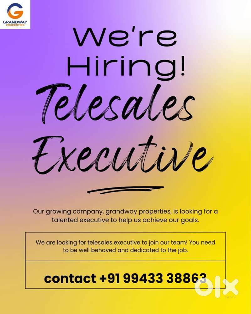 Telesales executive