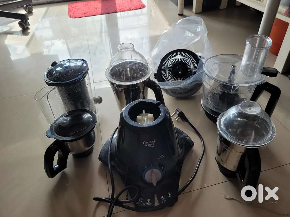 Preethi Zodiac Black Entire set for Sale