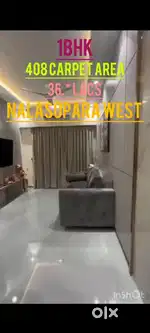Good looking flat for Sale in nalasopara west